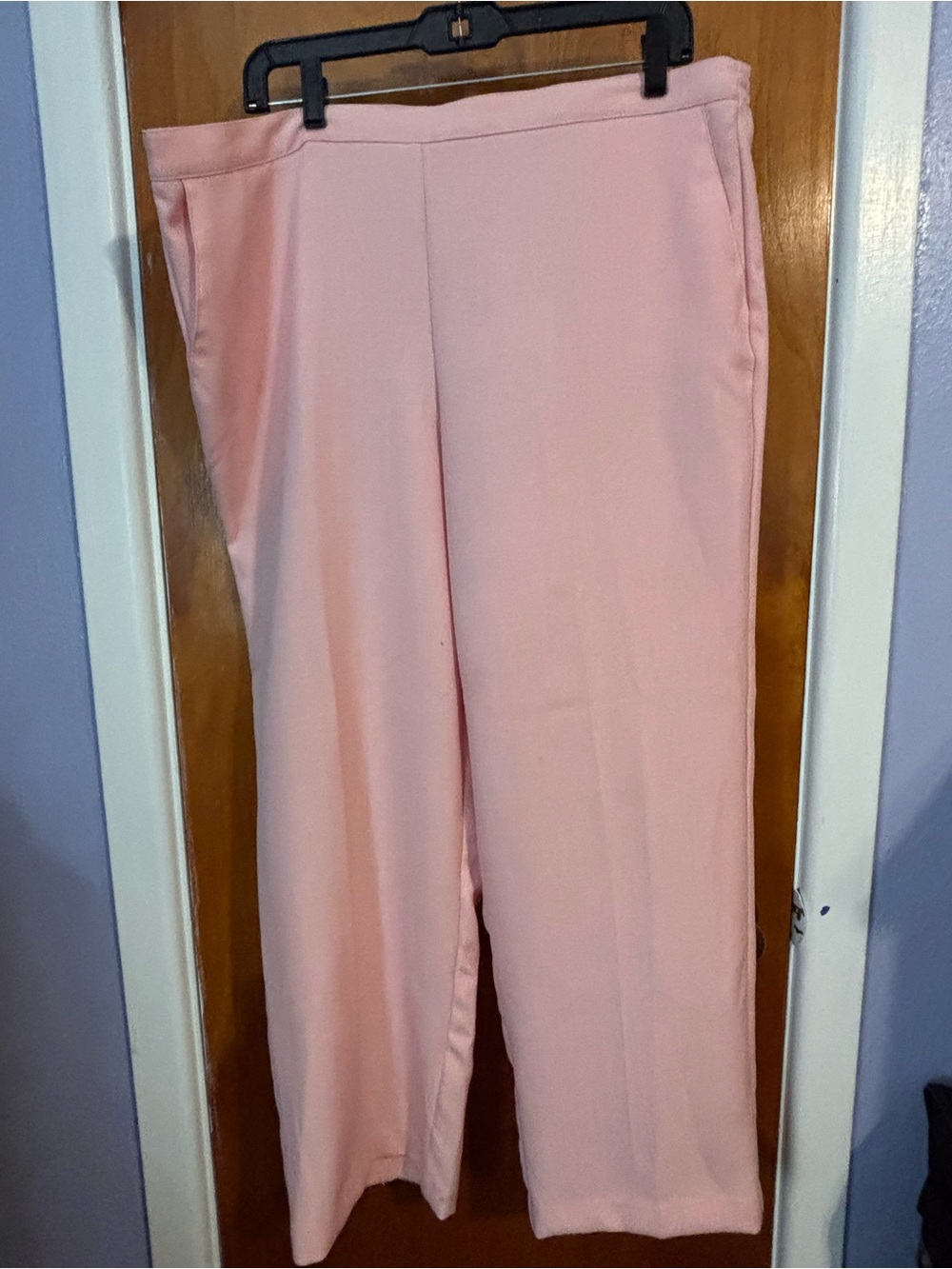 Alfred Dunner Light Pink Twead Pants